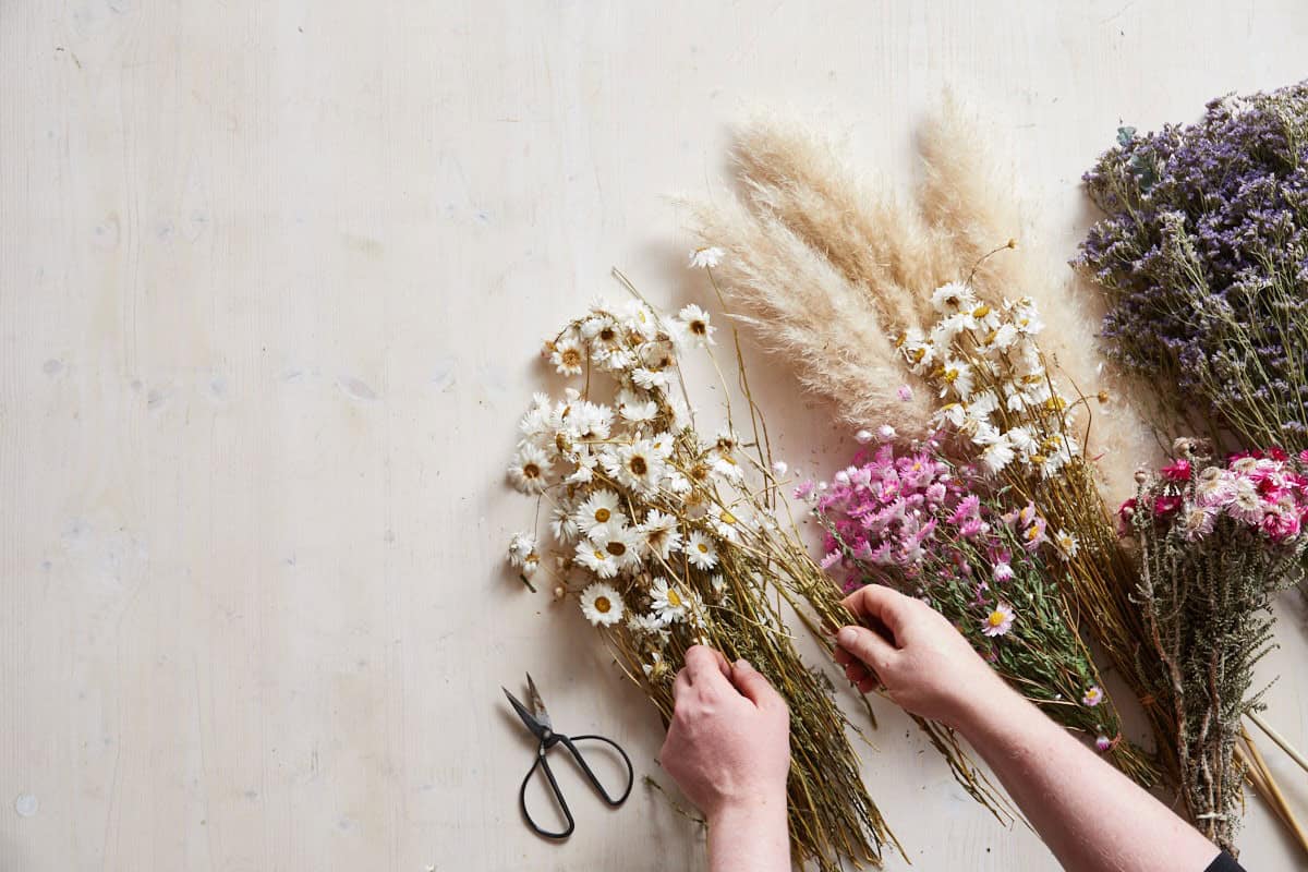 comment faire sécher des fleurs