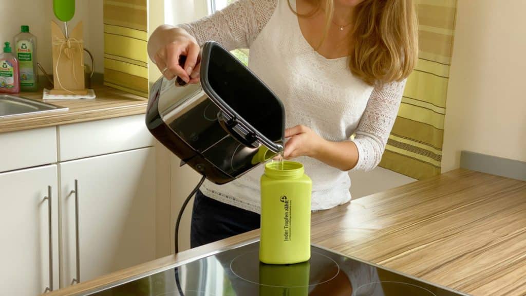 solutions pour l'élimination de l'huile de friture