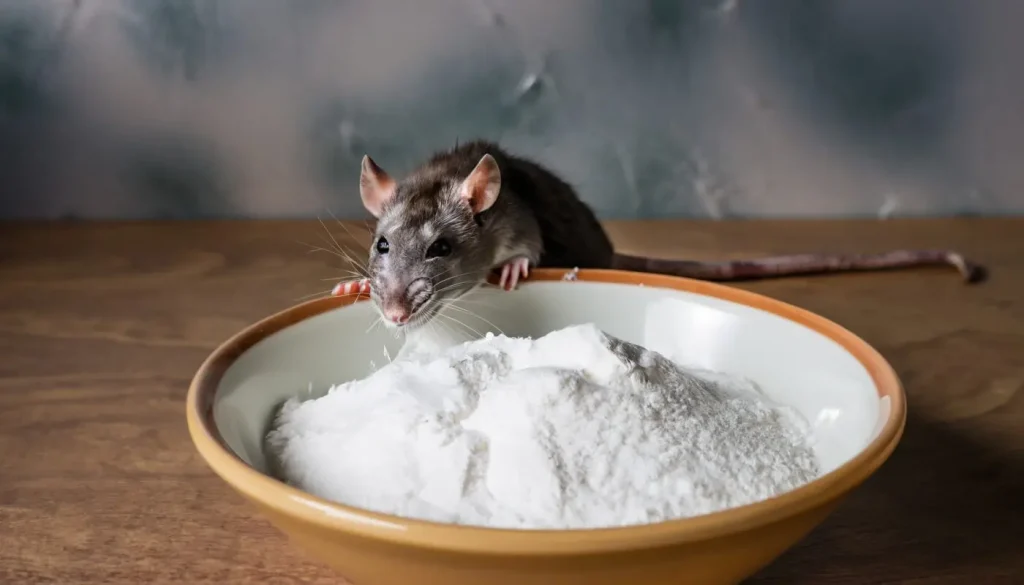 bicarbonate de soude et sel contre les mulots
