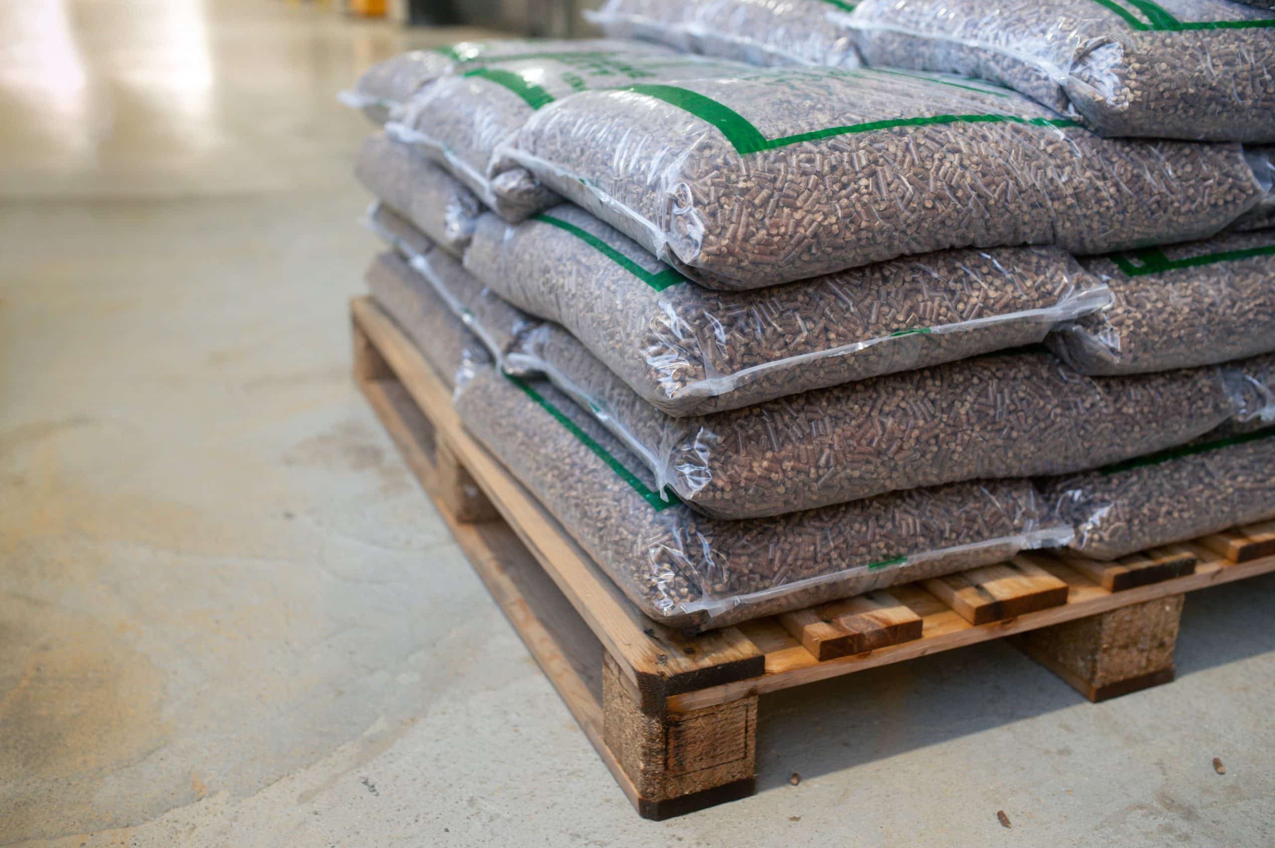 Pellets granulés de bois palette de 66 sacs de 15kg