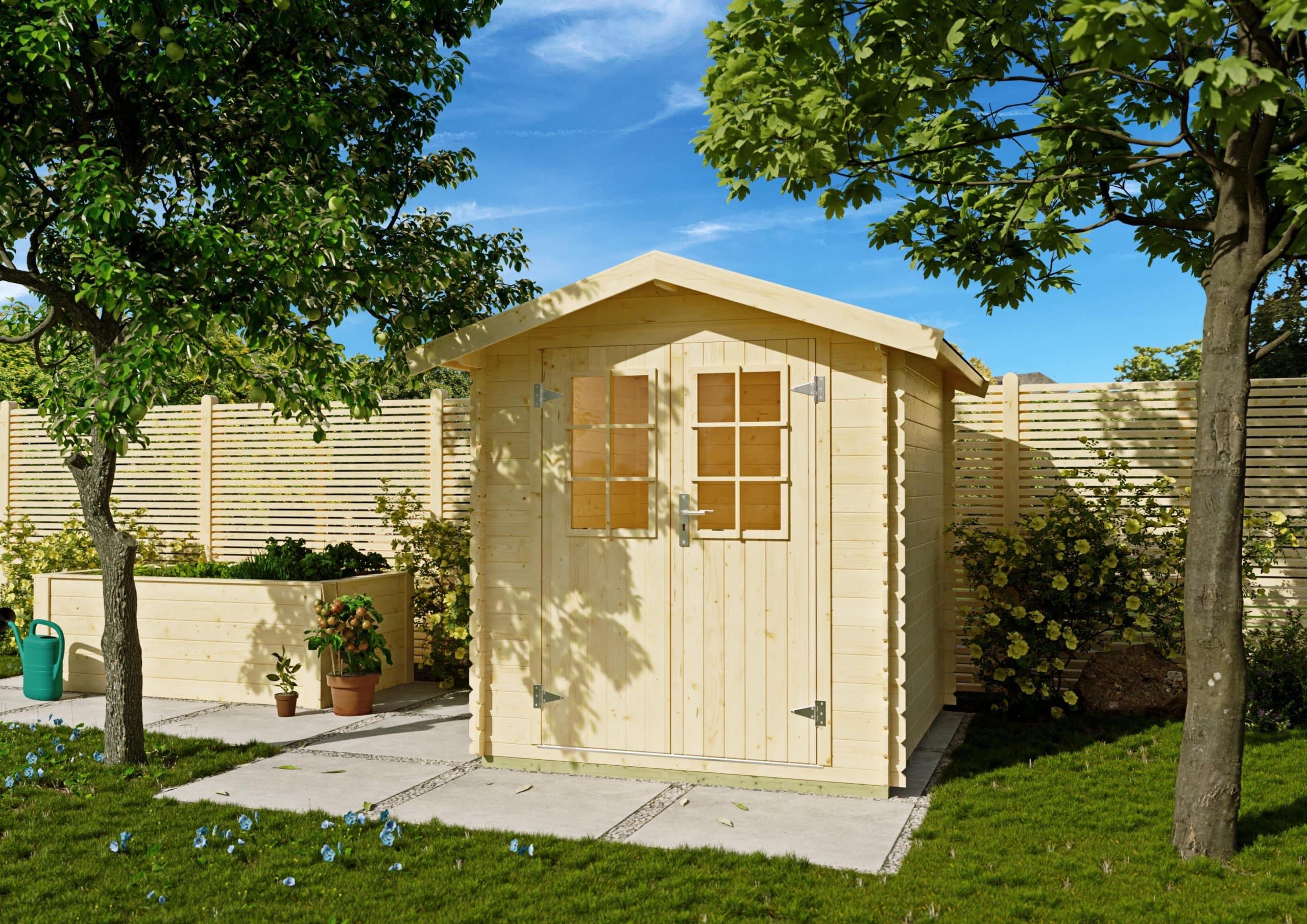 peut on mettre 2 abris de jardin de 5m2