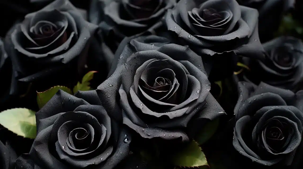 quelle est la signification de la rose noir
