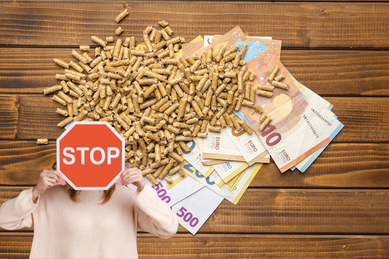 arrêtez d'acheter bûches et pellets cet ingrédient naturel et économique du quotidien va les remplacer