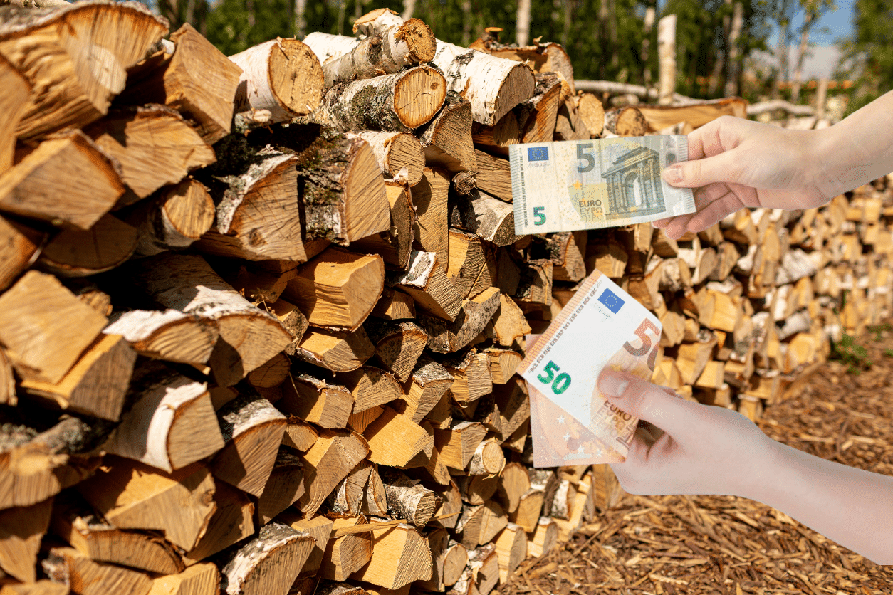 bois de chauffage 55 euros le stère octobre 2024
