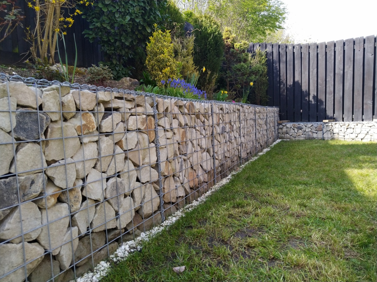 comment construire un mur de soutènement en gabion