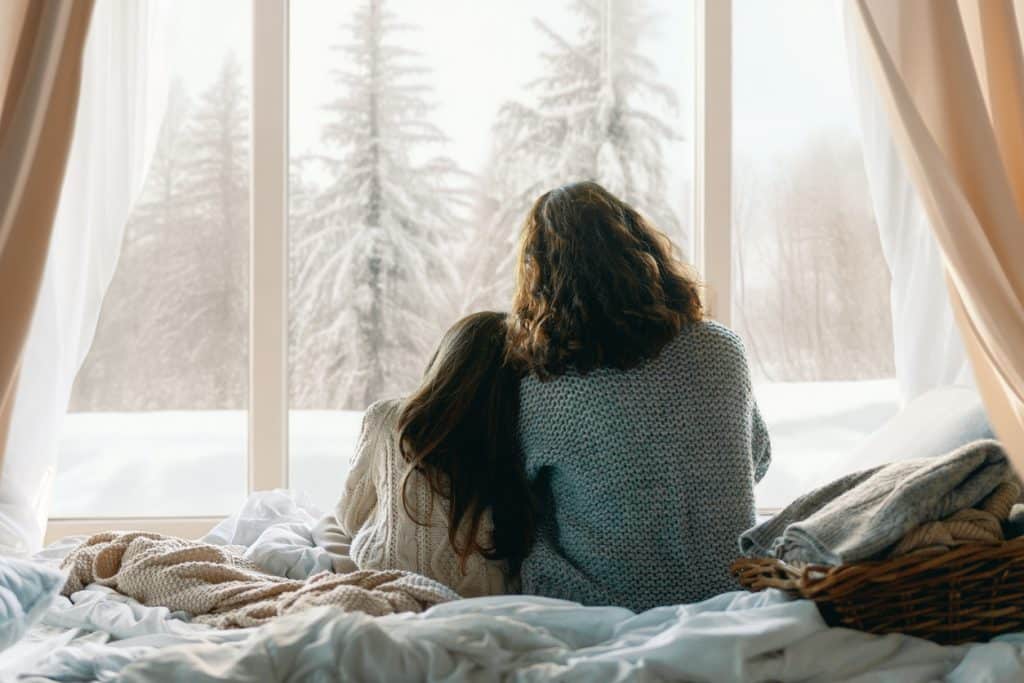 des fenêtres adaptées à l'hiver