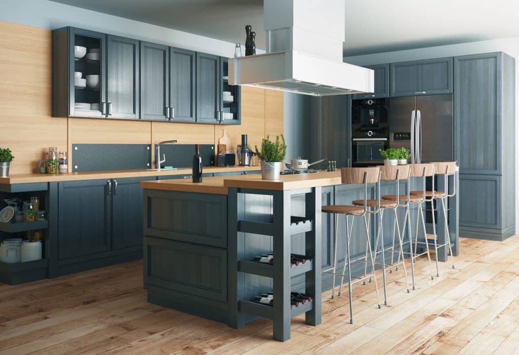 cuisine moderne et durable matériaux abordables