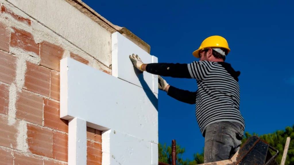 isolation extérieure d'une maison