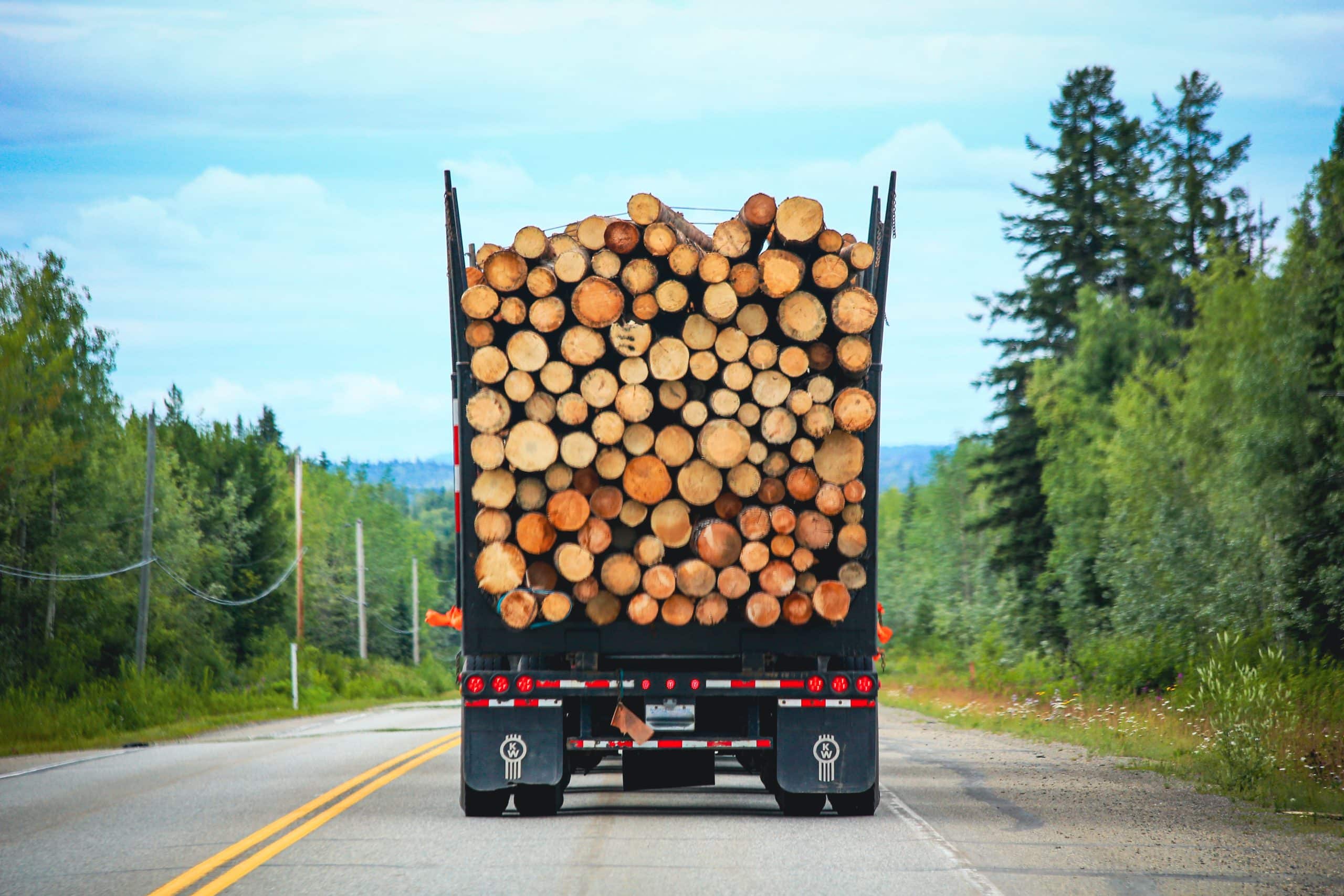 prix d'un semi remorque de bois de chauffage en 1m en novembre 2024