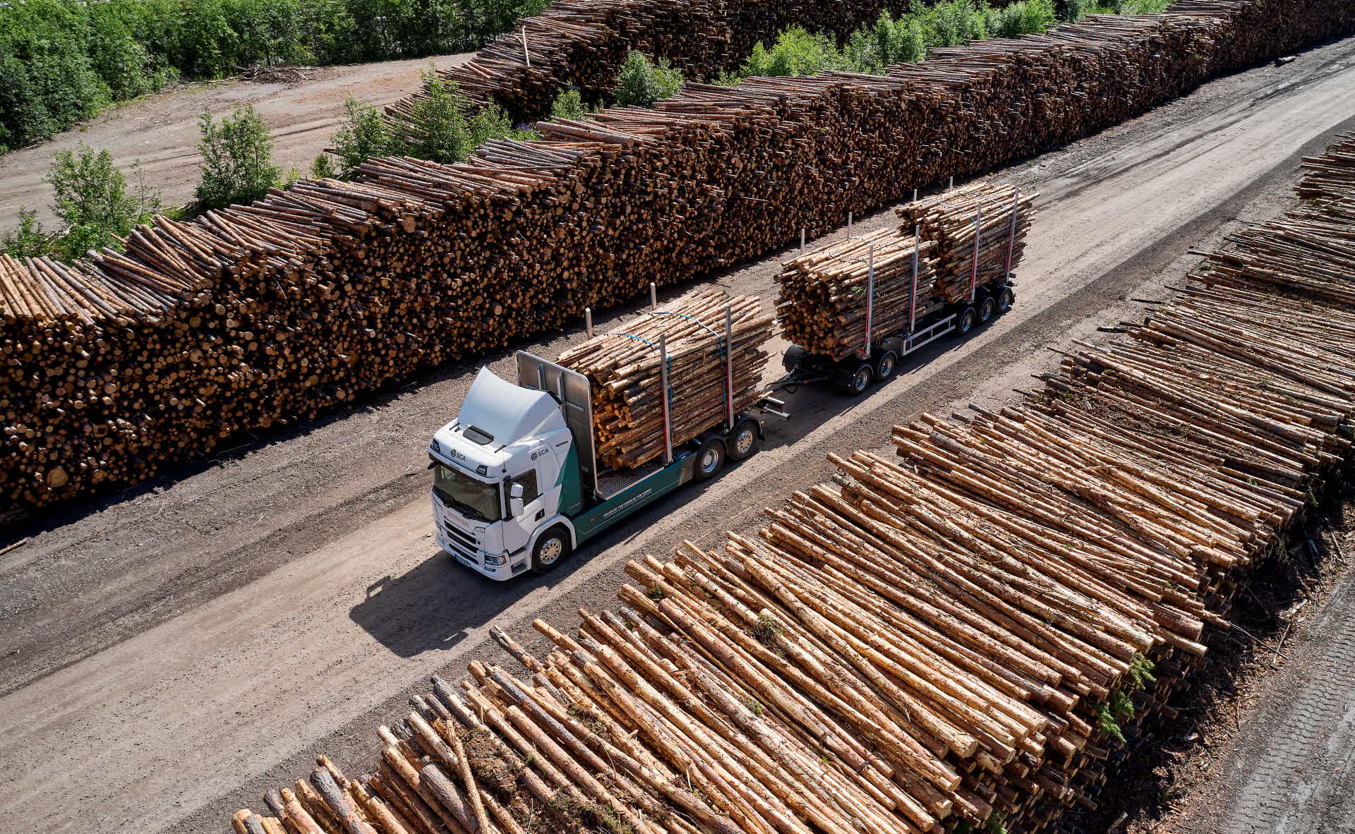 prix d'un semi remorque de bois de chauffage en 2m en novembre 2024