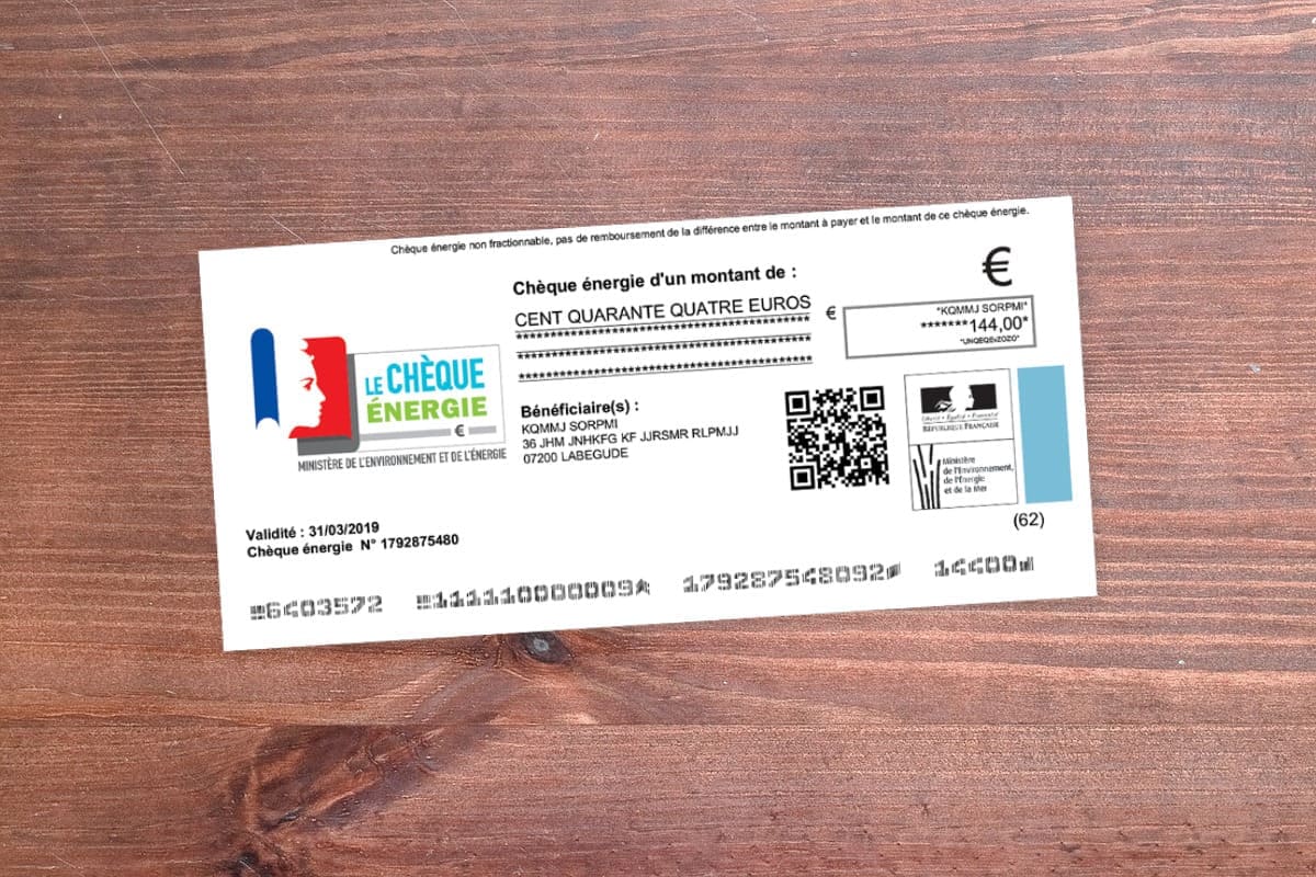 chèque énergie finalement, dois je en faire la demande ou est ce automatique