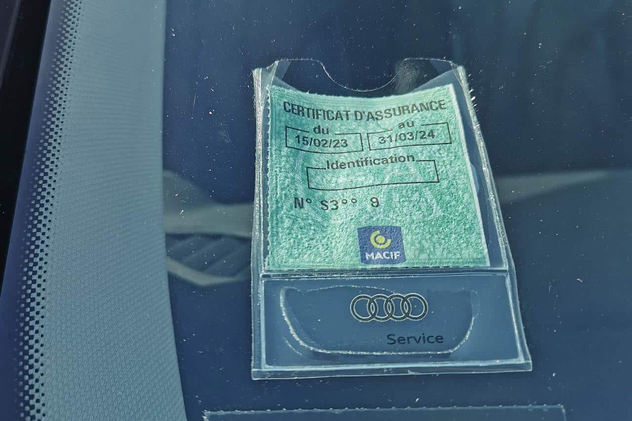 suppression de la carte verte ce nouveau document est obligatoire, ne pas l'avoir vous expose à grosse amende