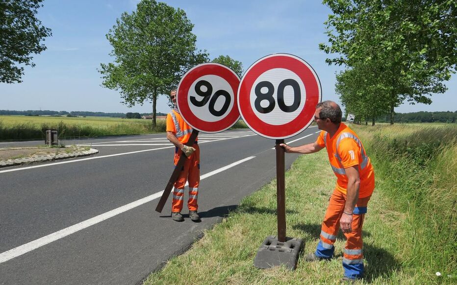 la limitation de vitesse à 80 km h en france c’est terminé un retour à 90 km h est confirmé à partir de cette date, voici les routes concernées
