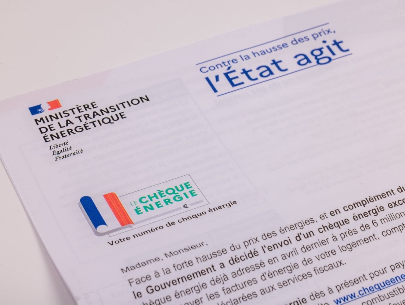 chèque énergie je ne l'ai pas reçu en 2024, voici ce qu'il faut faire pour le toucher en 2025