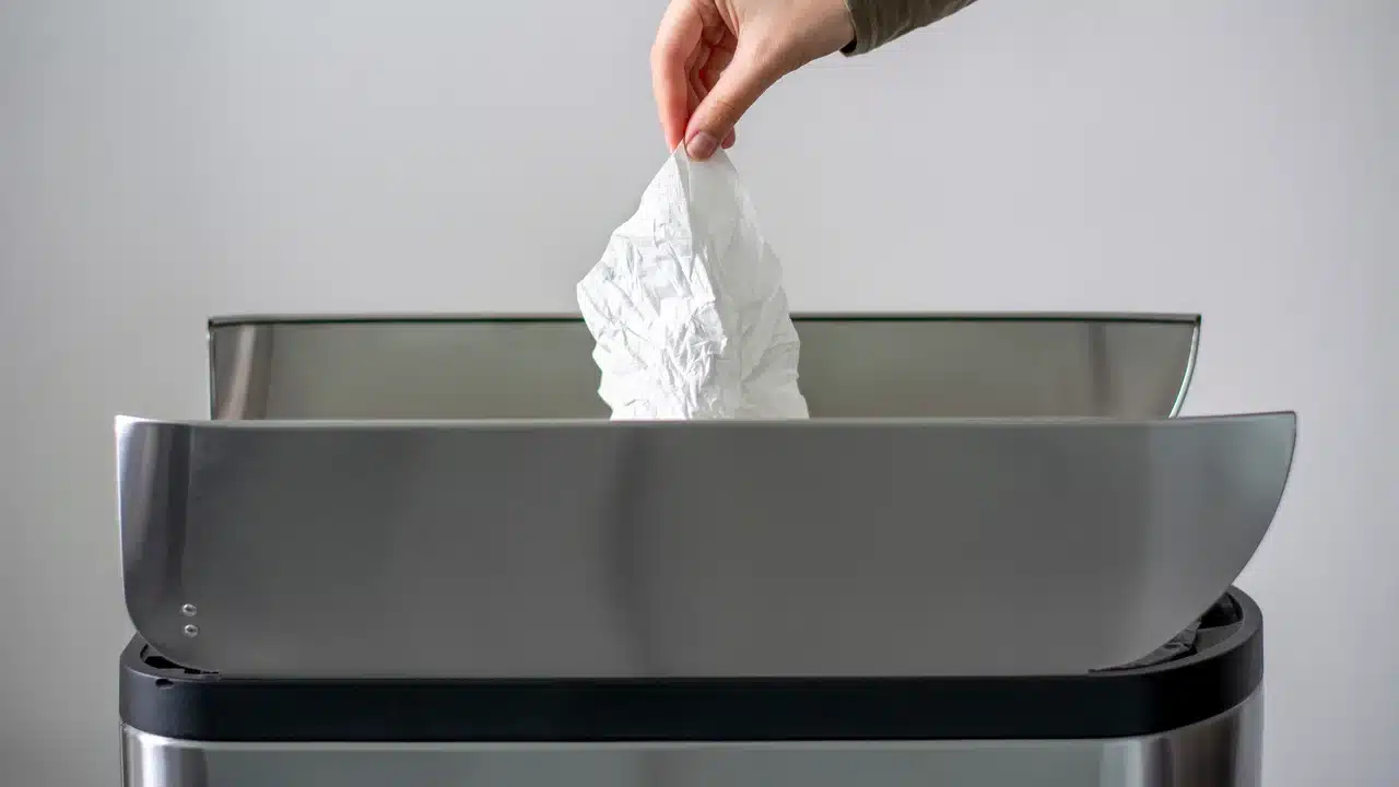 mouchoirs et essuie tout l’erreur de tri que 8 français sur 10 font encore sans le savoir