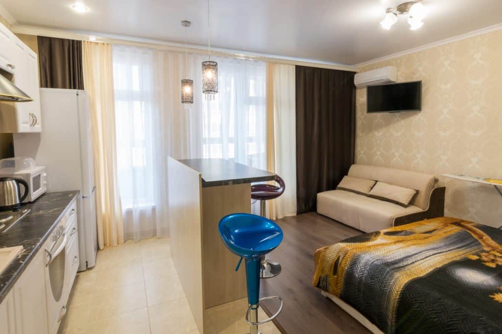 aménagement petit studio confort
