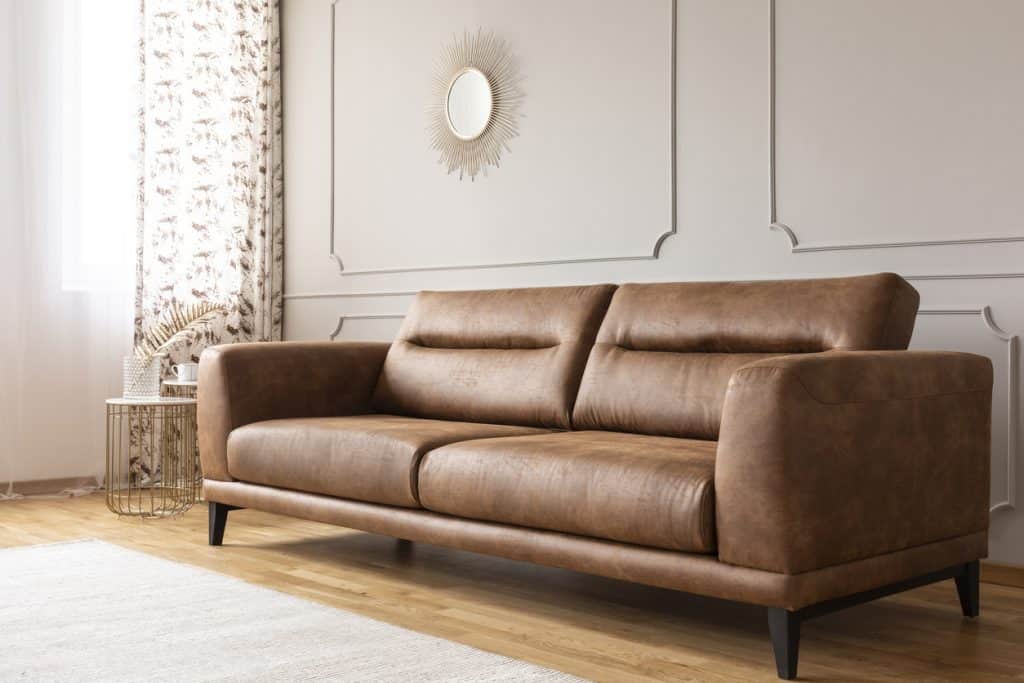 canapé convertible cuir