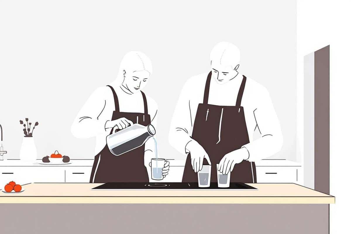 Quelle est la consommation moyenne d'eau pour 2 personnes ?