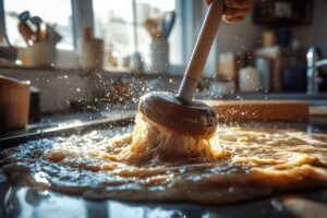 Comment déboucher un évier très bouché ?