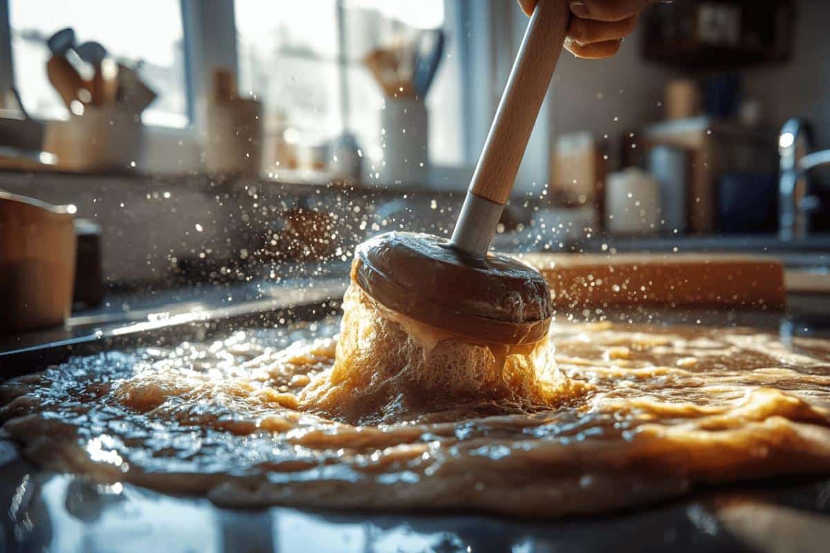 Comment déboucher un évier très bouché ?