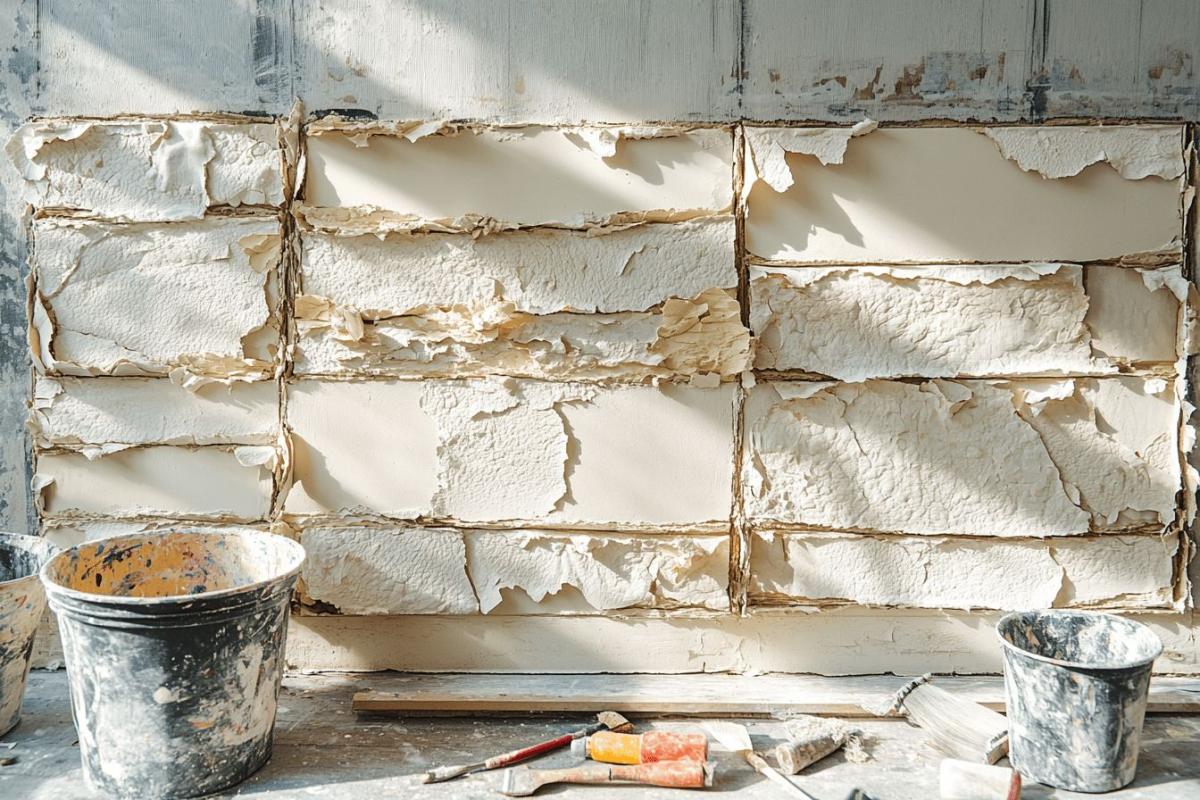 Bandes placo qui se décolle après peinture : Causes et solutions