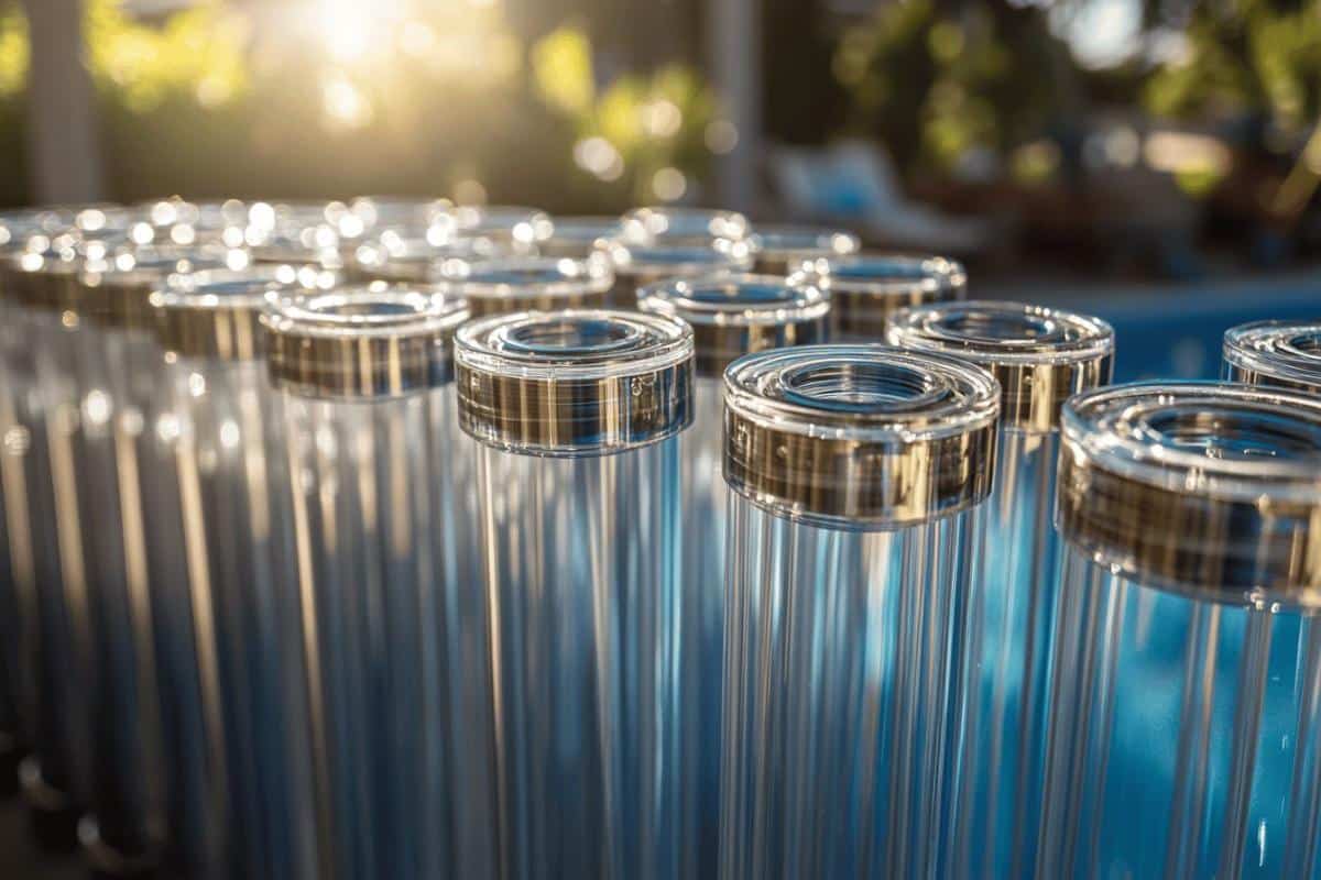 Combien de sac de verre pour filtre piscine ?