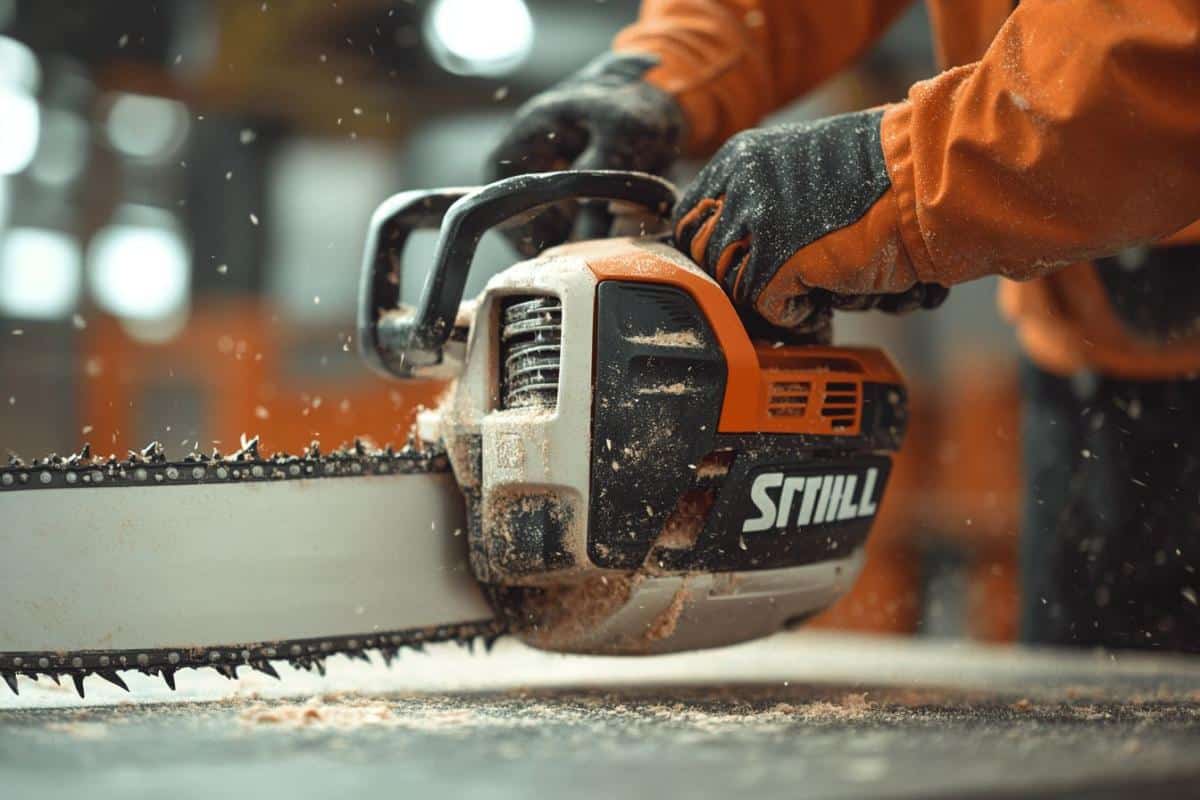 Comment régler le réglage ralenti d’une tronçonneuse Stihl ?