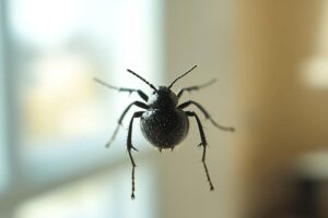 Petit insecte noir rond dans la maison : Solutions