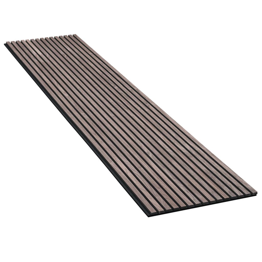 panneau acoustique en noyer