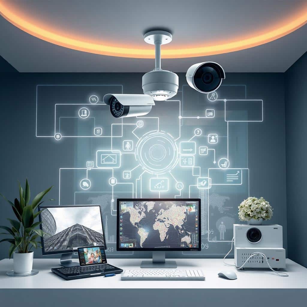 création d’un extérieur sûr et connecté, protégez votre jardin et périmètre avec un système de sécurité efficace