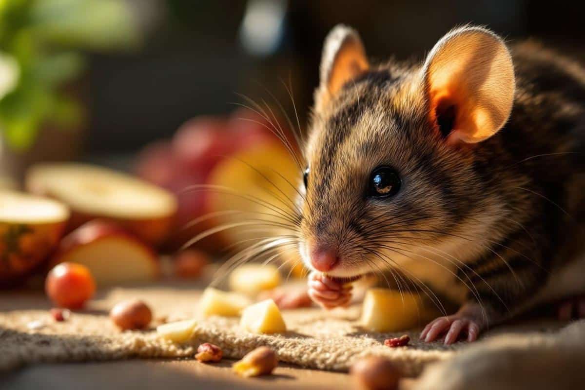 Que mange un loir dans une maison ?