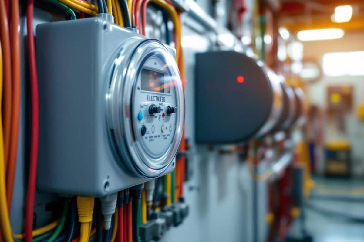 Piquage électrique avant compteur