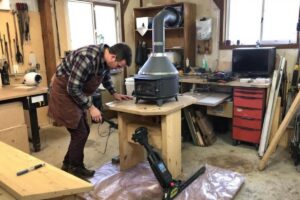 Comment fabriquer un socle pour poêle à bois ?