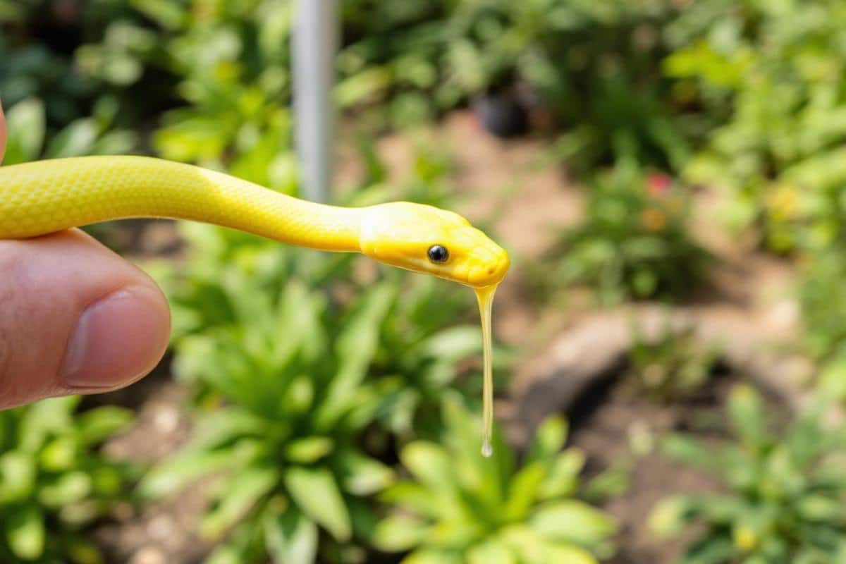 Comment utiliser de la javel contre les serpents ?