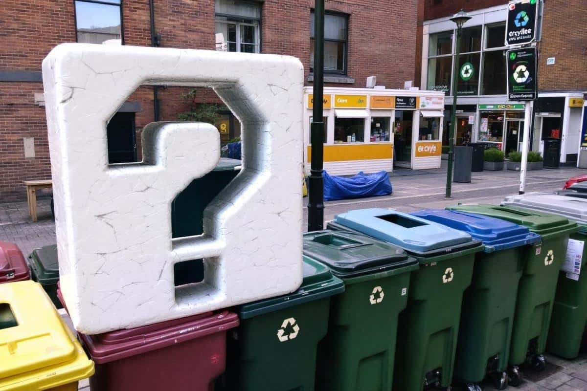 Où jeter le polystyrène ?