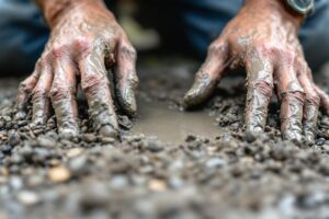 Comment stabiliser du gravier avec du ciment ?