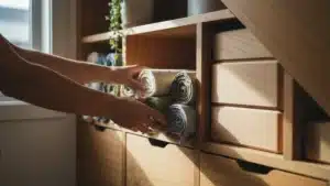 Aménagement sous escalier : 12 idées pratiques et peu coûteuses