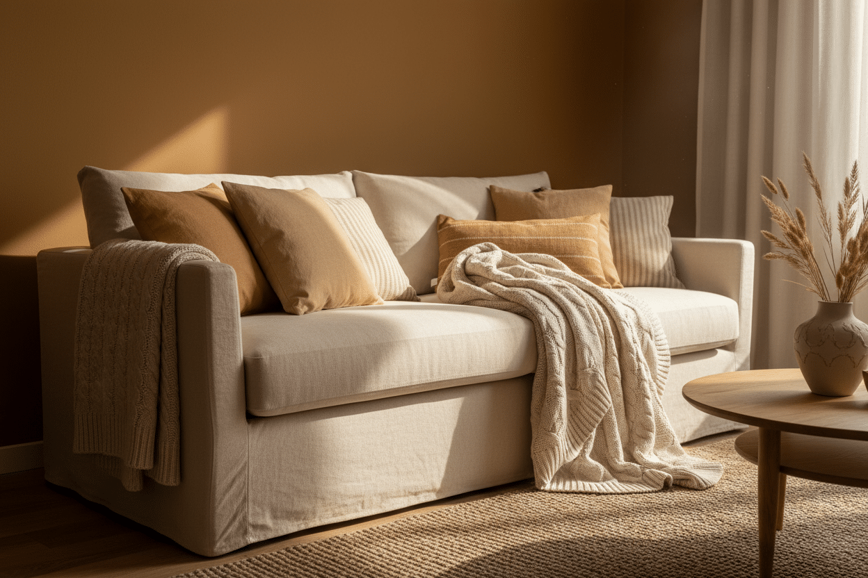 Intégrer l'ocre dans votre décoration intérieure