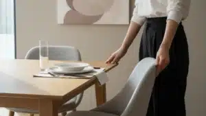 Hauteur table à manger : conseils pour ne plus jamais se tromper