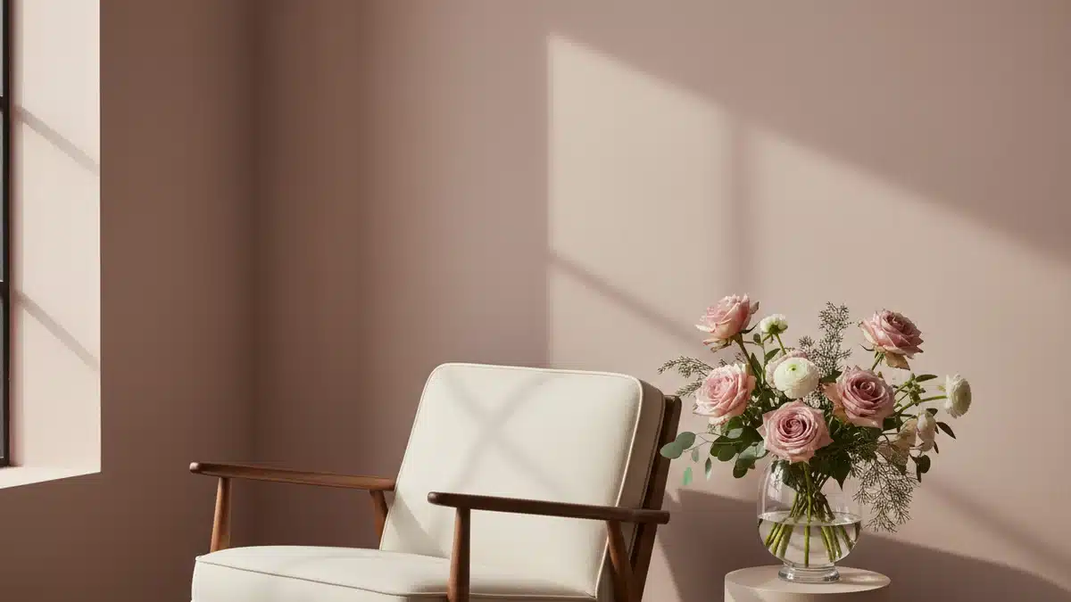 Le rose poudré : la peinture douce et sophistiquée