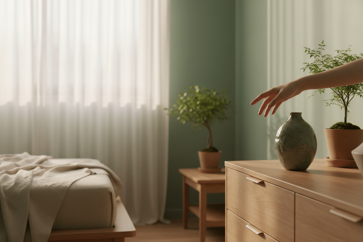 Le vert céladon dans les tendances actuelles de la décoration intérieure