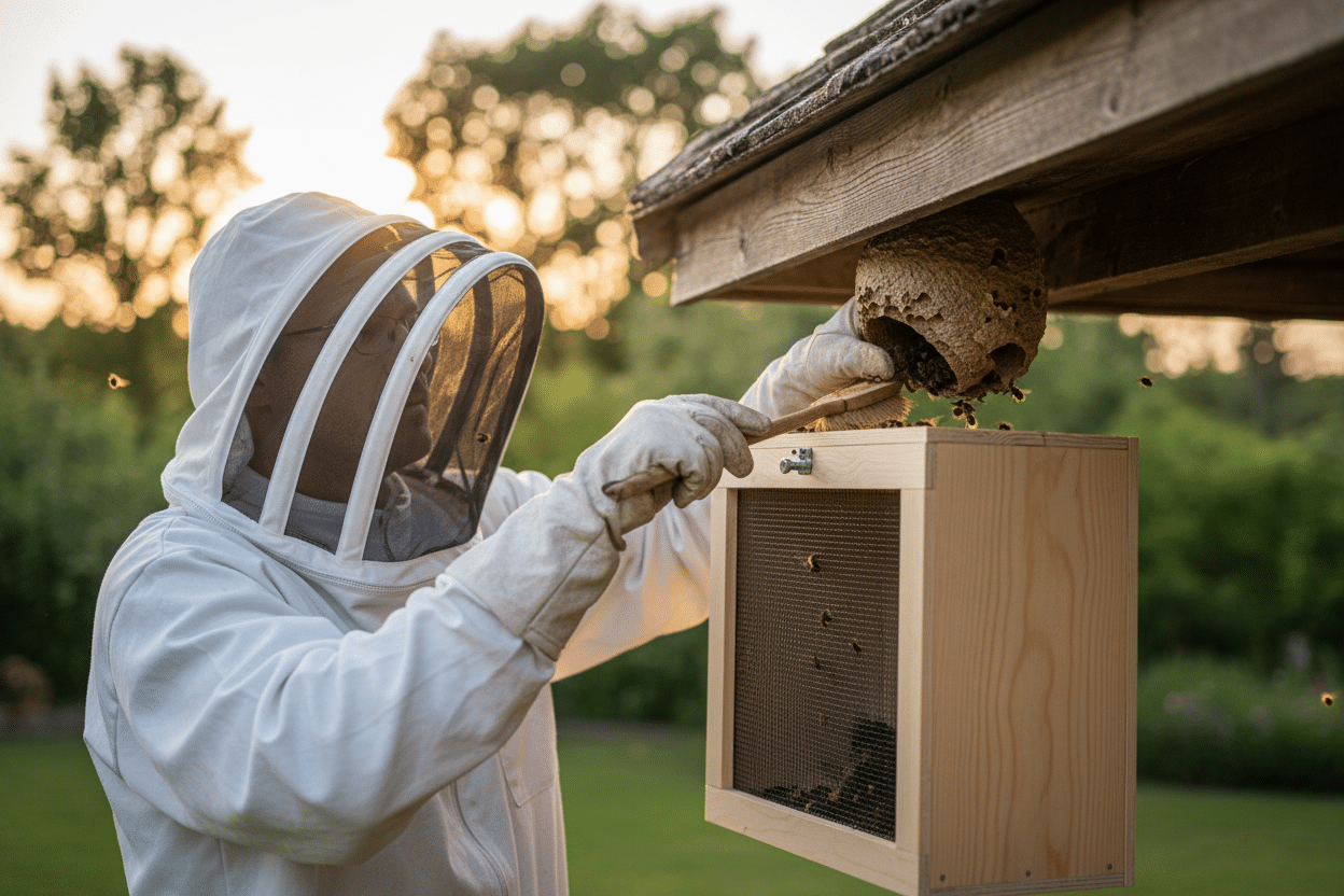 3. Solution 2 : la relocation du nid, quand c'est possible