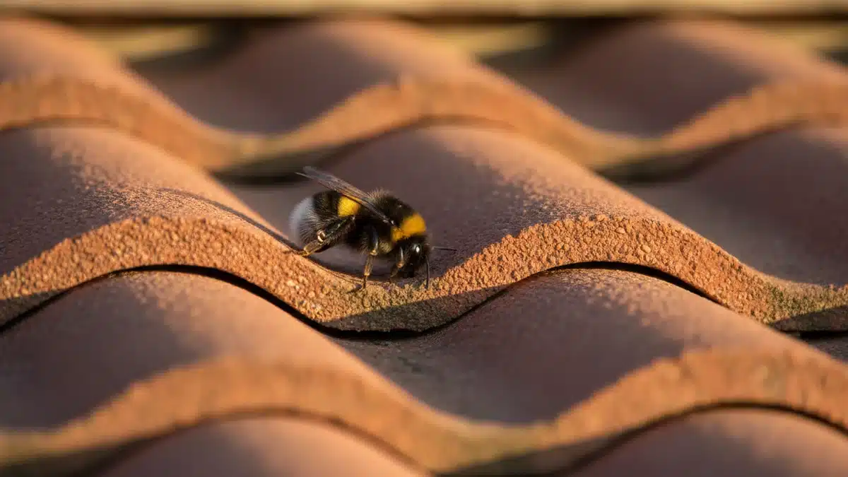 Nid de bourdon sous toiture : 3 solutions sécuritaires