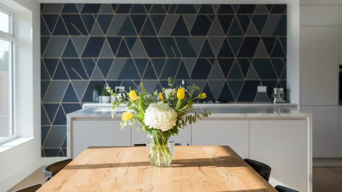 Papier peint cuisine : le guide complet pour oser la tendance sans faux pas