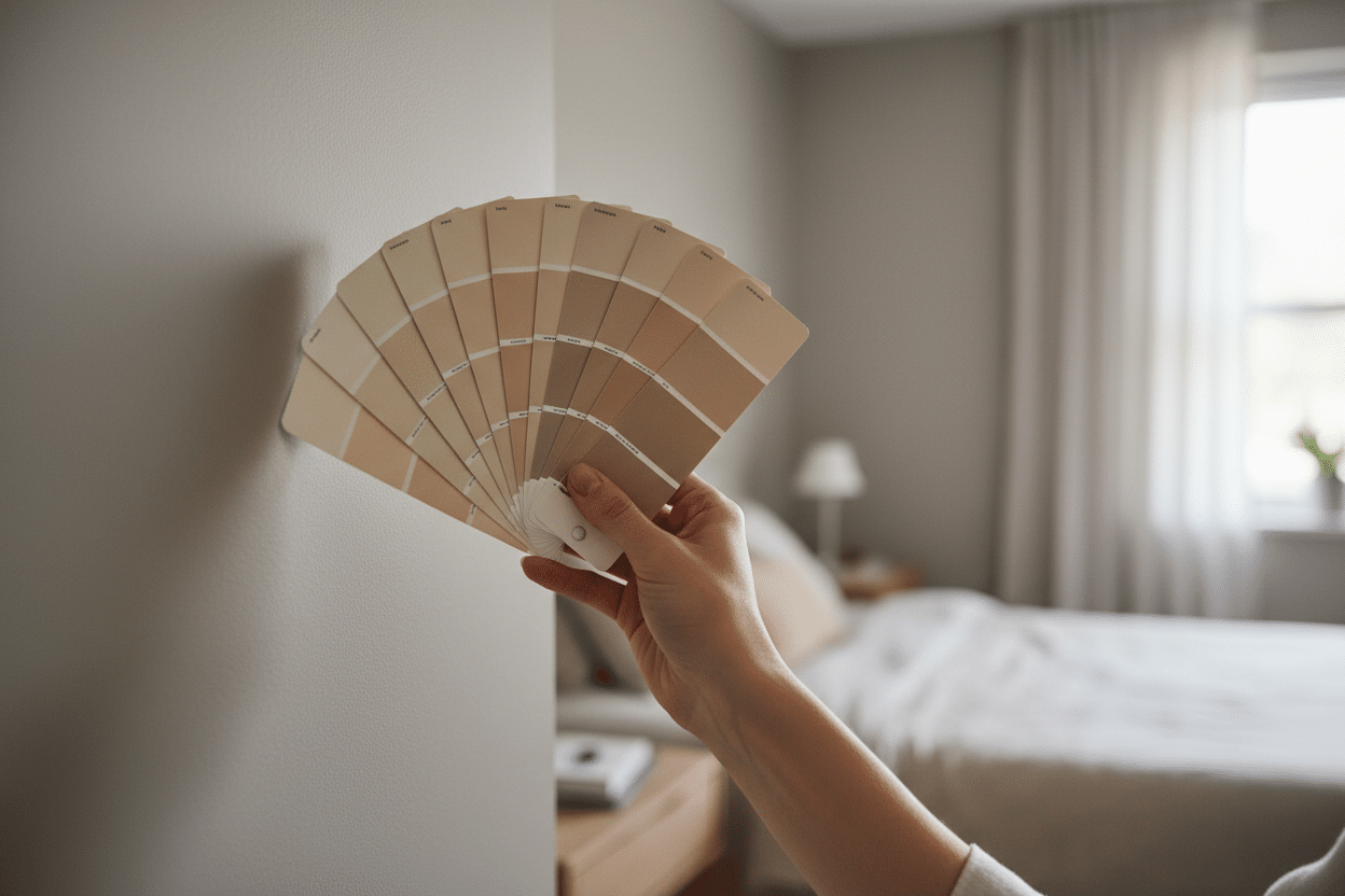 Comment choisir la couleur en fonction de la taille et de l'éclairage de la pièce