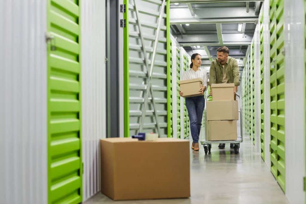 box de stockage sécurisé